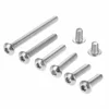 Stainless Steel Screws Hex Socket Round Head M3 Screw Bolt Furniture Fastener