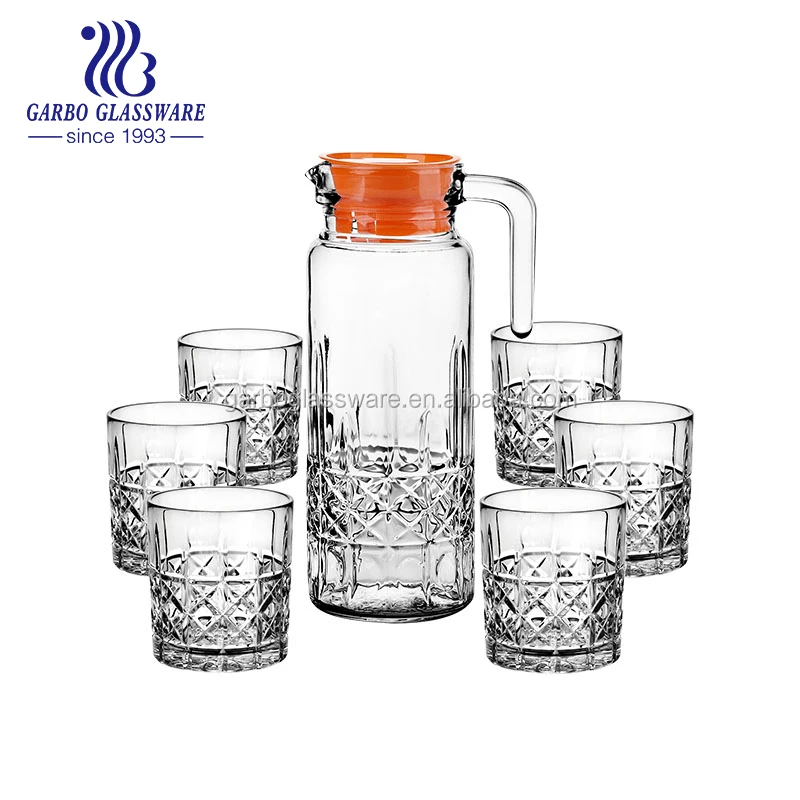 decorative glass jug