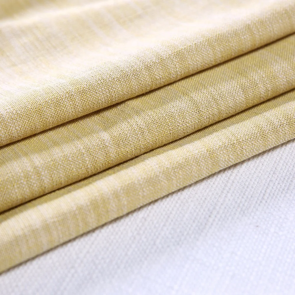 Home Textile Elegant Upholstery Cotton Linen Fabric Roll - Buy Cotton ...