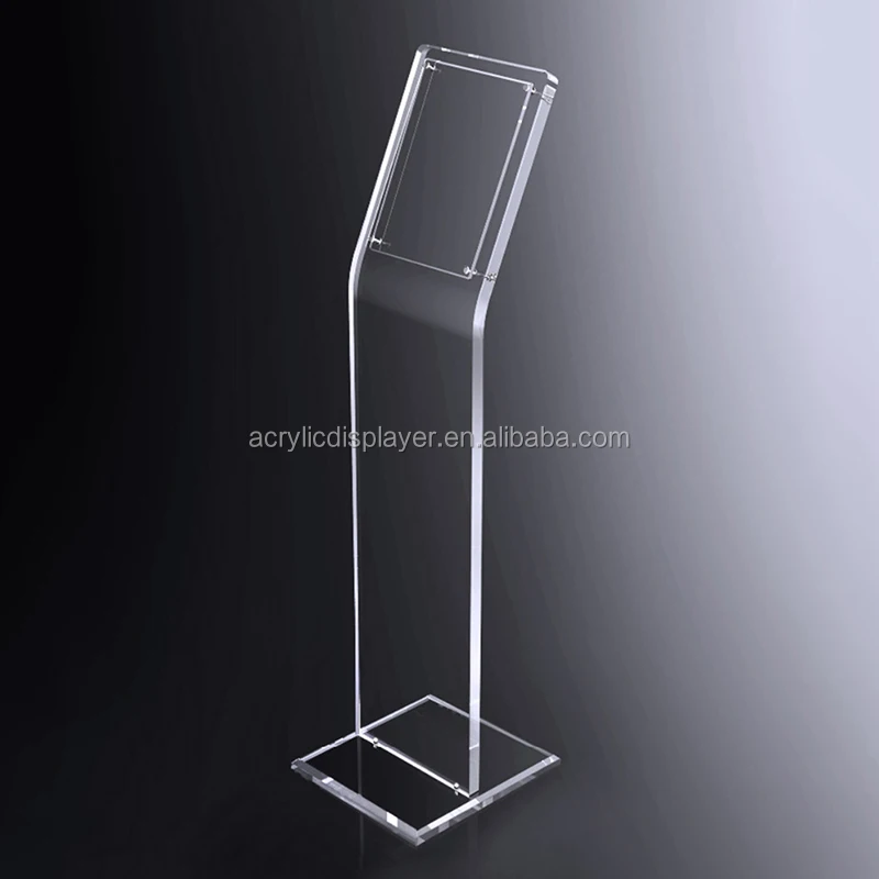 Custom Perspex Plexiglass Plexi Pmma Lucite Acrylic Floor Display Stand