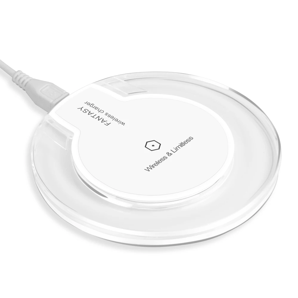 

Fantasy K9 Fast Long Distance Qi Wireless Charger Charging Station For Vivo Oppo, Black white