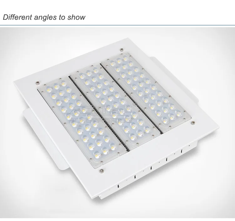 high power bridgelux 100w bridgelux gas station canopy led light