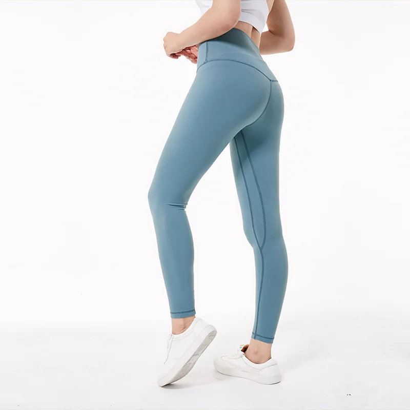 

Wholesale private label sexy girl seamless fitness leggings compression cotton women yoga pants with pockets