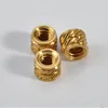 Custom M4 M5 M6 M8 brass machine screw inserts