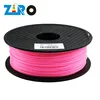 ZIRO Wholesale Hot selling High Strength Plastic PLA filament Rose Color Multicolored Consumables