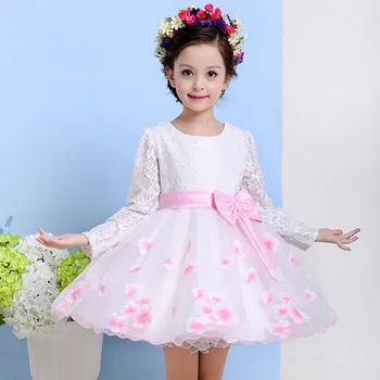 New Style Ball Gown Lovely Flower Girl Dress For 3 12 Years Old