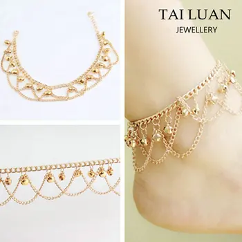 anklet gold chain