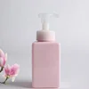New pattern Supply 450mL PET plastic bottle ,tetragonal foam bottle,Various colors can be formulated.
