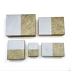 Exquisite packing box paper gift box adopt outer packing of two-color splicing for small gift