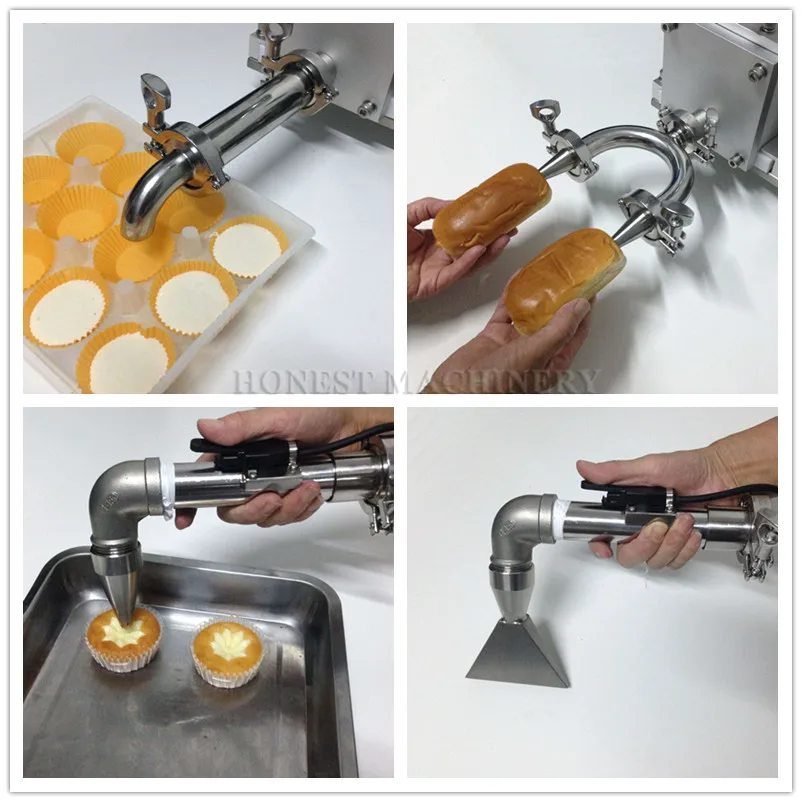 China Supplier Automatic Cake Icing Machine / Decorating Cake Machine