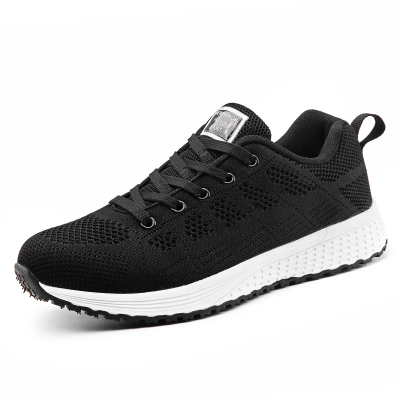 
Flyknit Flat Women Shoes For Casual Breathable Fashion Sneakers Women shoes 