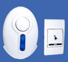 Digital easy operated wireless doorbell New wireless flashing LED Doorbell Chime 16 Tune melody wireless remote control
