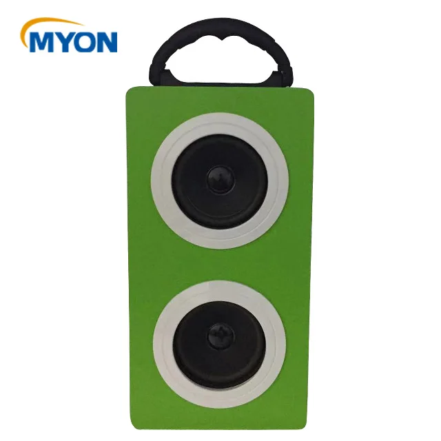 

Portable Wooden Speaker with USB FM Radio High Quality Mini Audio Subwoofer Karaoke Player