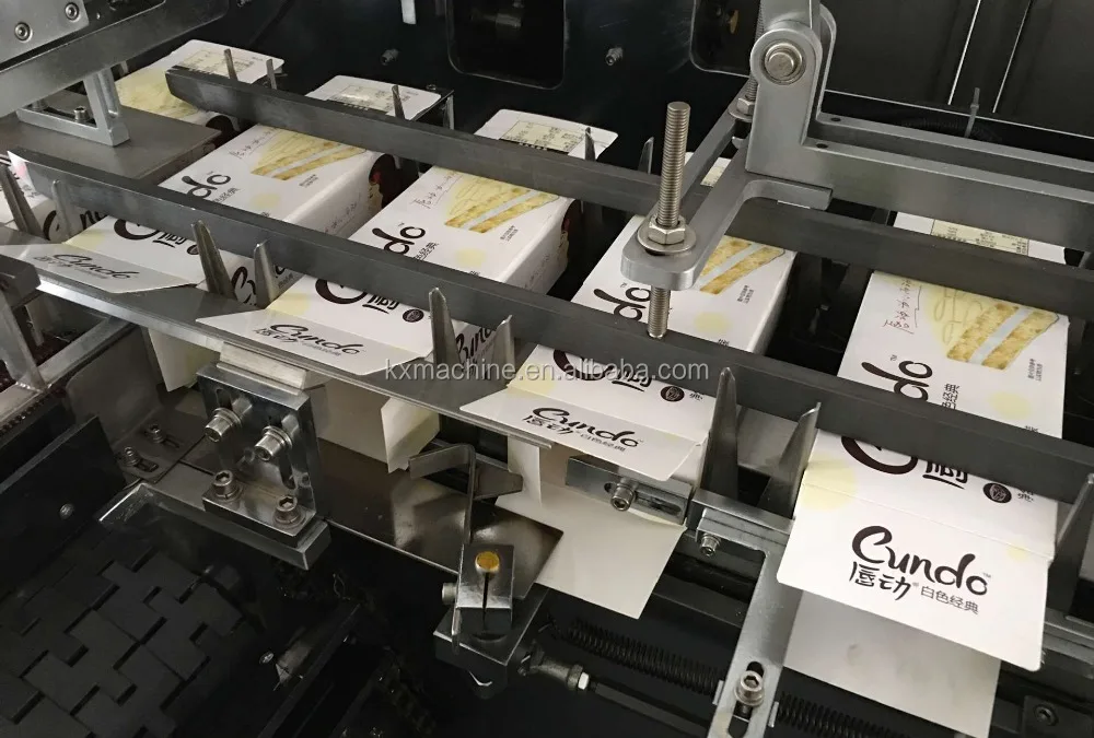 
automatic horizontal cartoning machine for food 