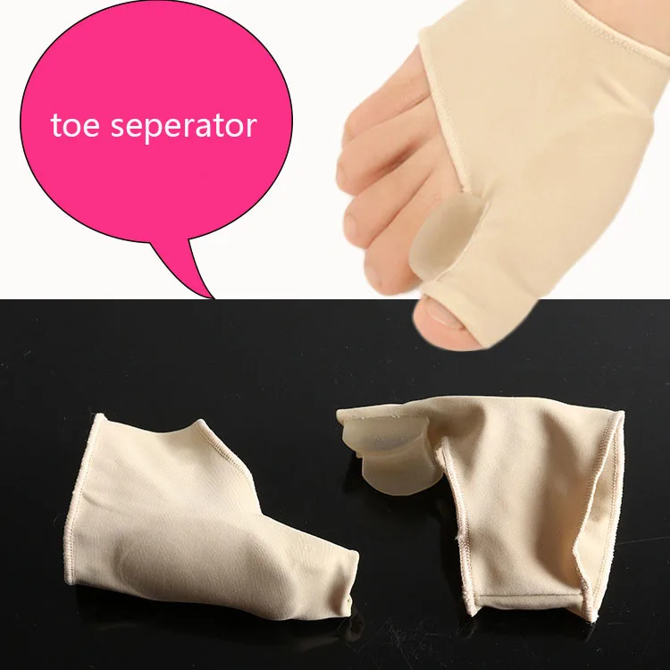 
Natural Silicone Thumb Protector Toe Separator Orthopedic Products for Foot 