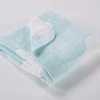 new trendy hot sale plan solid carving design thick heavy flannel blanket