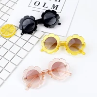 

Fashion kids Sunglass UV400 protection cute flower shape frame sunglasses for girls