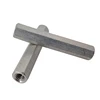 China Dongguan custom made brass or copper inner threaded cylinder round pipe coupling nut bolt