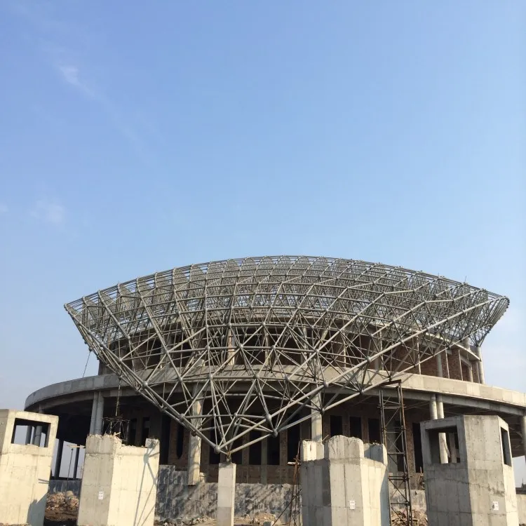 Indoor Stadium Steel Space Frame Structure Roofing Design Buy Space