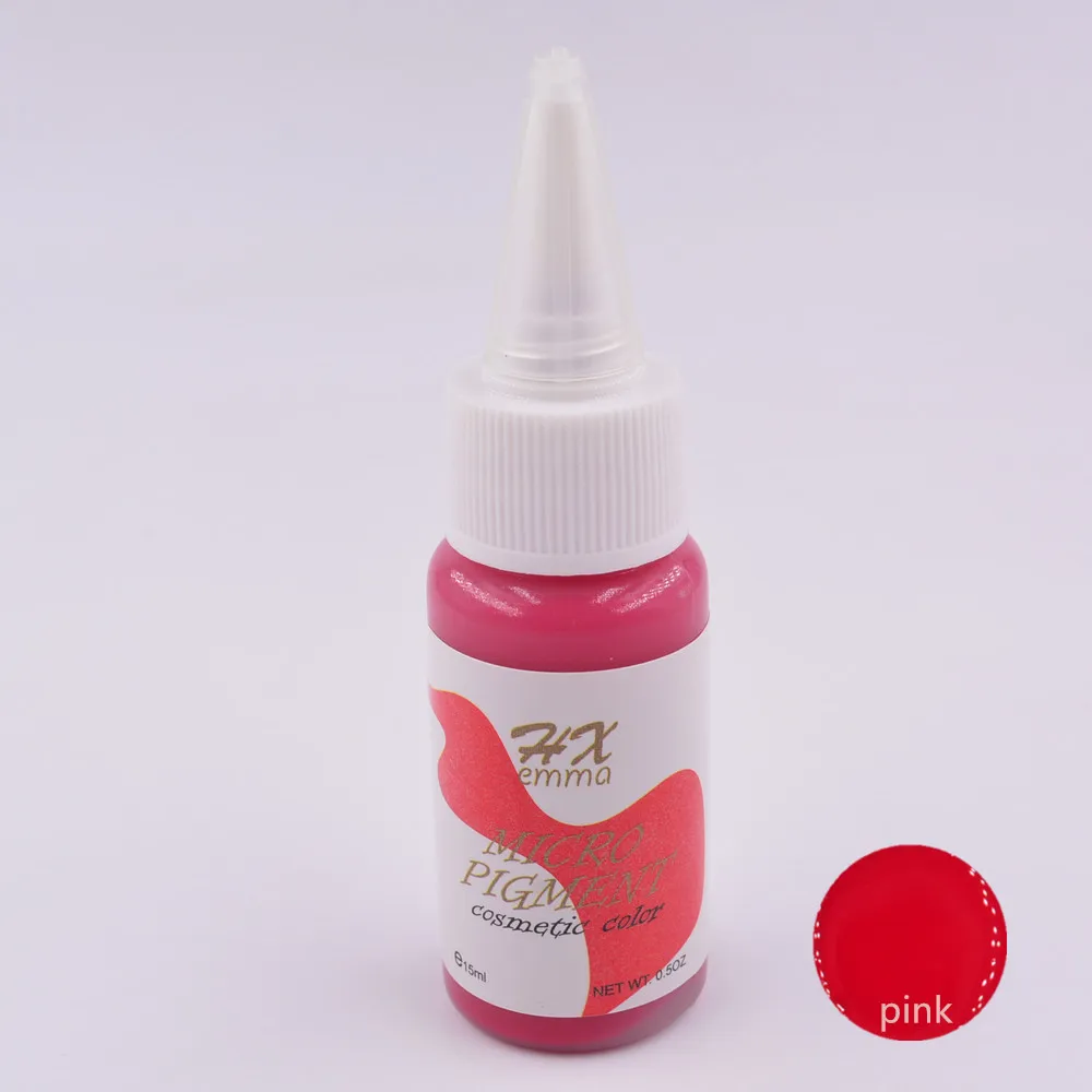 

Emma for lips Rose red Easy coloring tattoo ink and micro blading pigment for permanent makeup, 23colors available