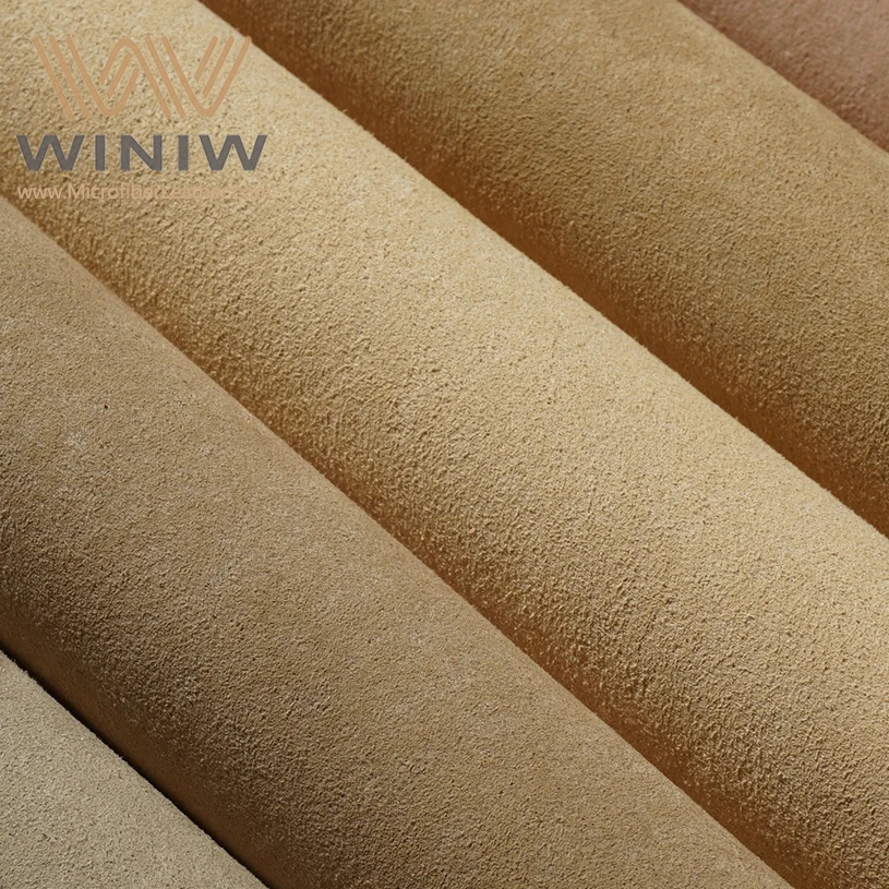 Micro Fiber Synthetic Suede Leather for Shoes Lining