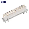 ABS Telephone Voice Connecting Cat3 Krone 10 Pair Disconnection Module frame