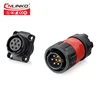 Waterproof Speaker Electrical 7 Pin Connector with Earth Protection