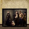 Popular custom wall hanging frame Cinema Cartoon film movie character digital photo picture poster show decorative wooden frame