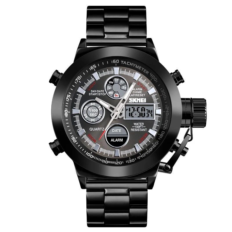 skmei mens fashion digital led sports wrist watch dual time quartz watch 1515