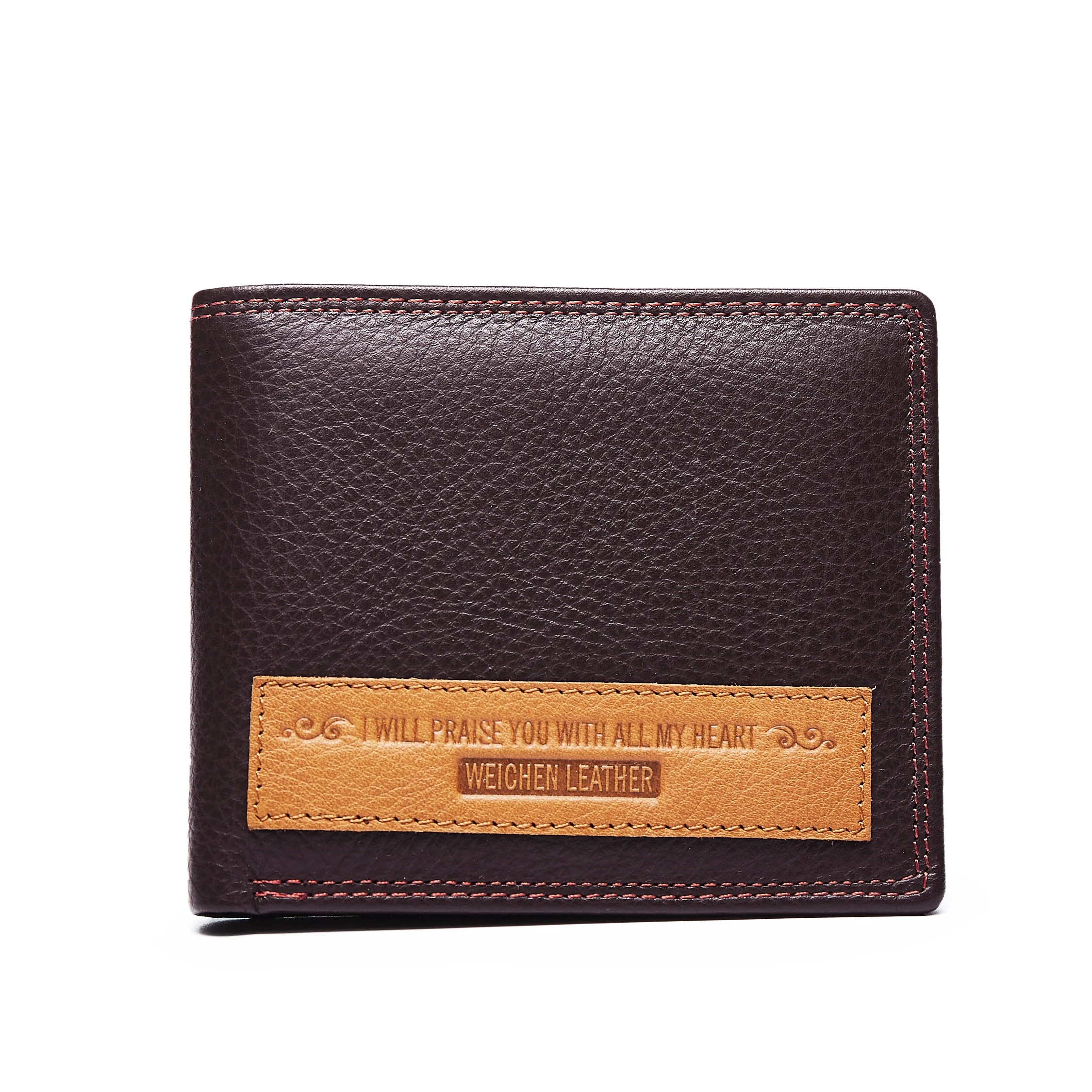 Доступны Модные двойные с слот для кредитных карт натуральная кожа кошелек для мужчин