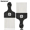 Masterlee Brand Black Wholesale Tooth Plastic Comb