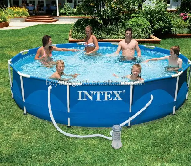 intex paddling pool 12ft