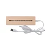 High Quality Rectangle Led Light Base, Beech Wooden Display Led Sign Base