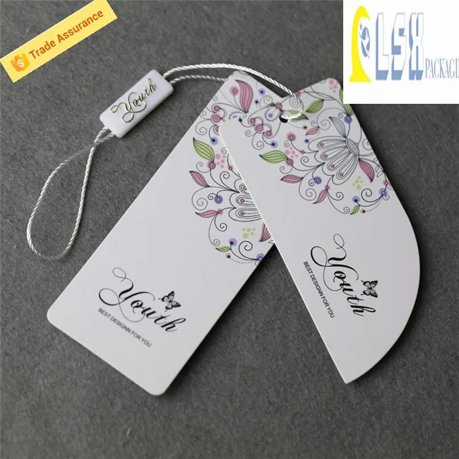 jeans paper tag design