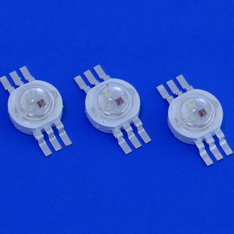 Shenzhen manufacturer 700ma high power 3 watt rgb led with Epistar or 1w high power led chip for led rgb lighting