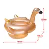 Stock!2017good quality inflatable black swan costume / ceramic swanfor pool float