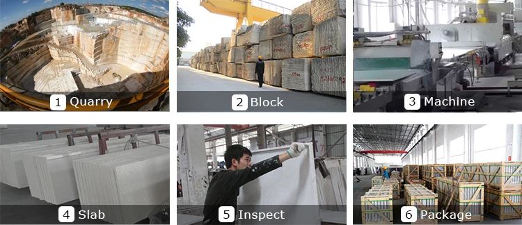 Kashmir White Popular Granite Prices India For Outdoor And Indoor Decoration