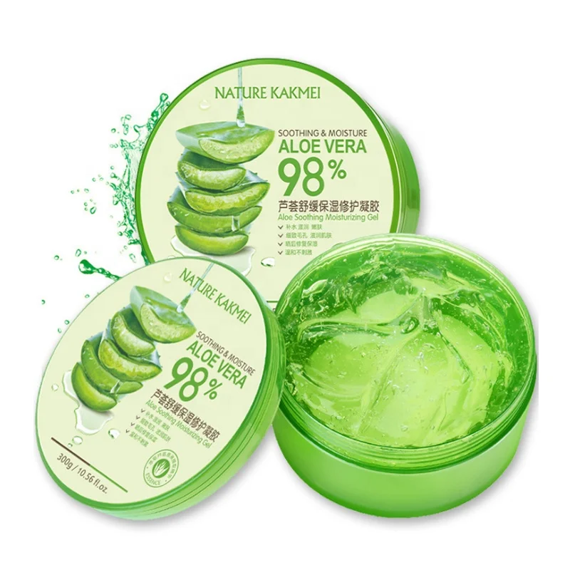 

High Quality cheap Nature 98% Aloe Vera Soothing Moisturizing Gel