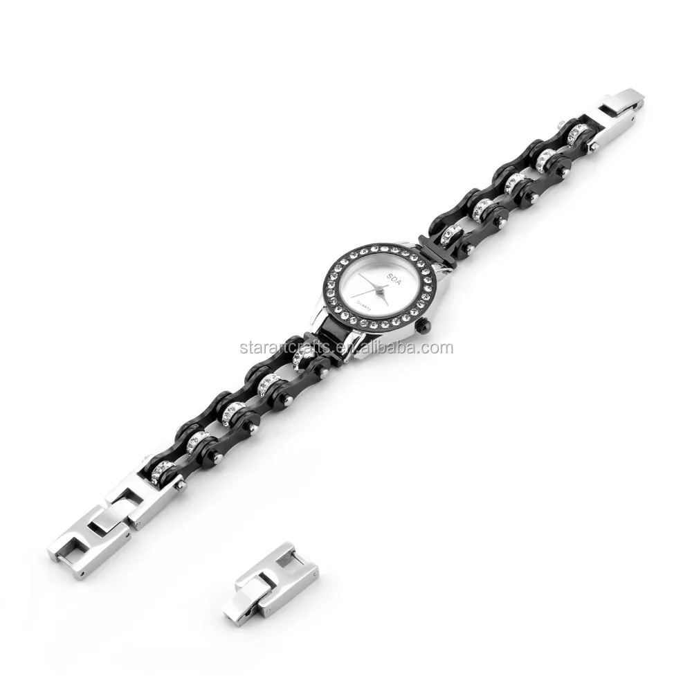 Patent Popular Modern Style Bike Chain Band 316l Stainless Steel Custom