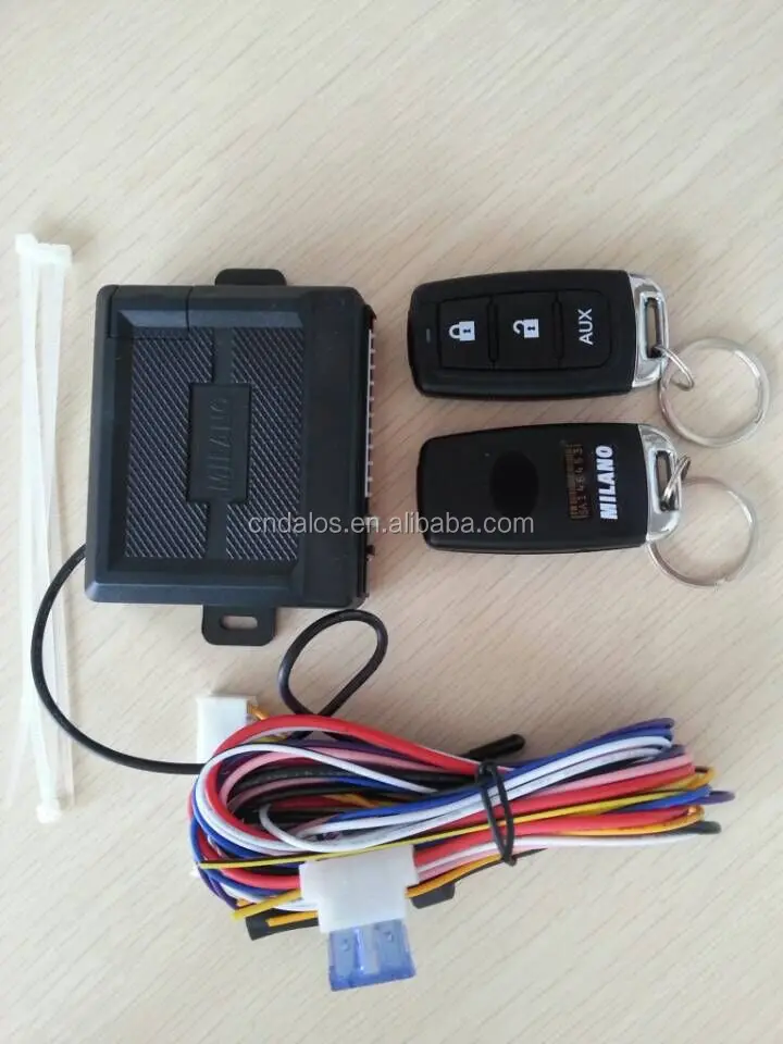 Milano Sale Factory Keyless Entry System Car Alarm,Milano Keyless Entry
