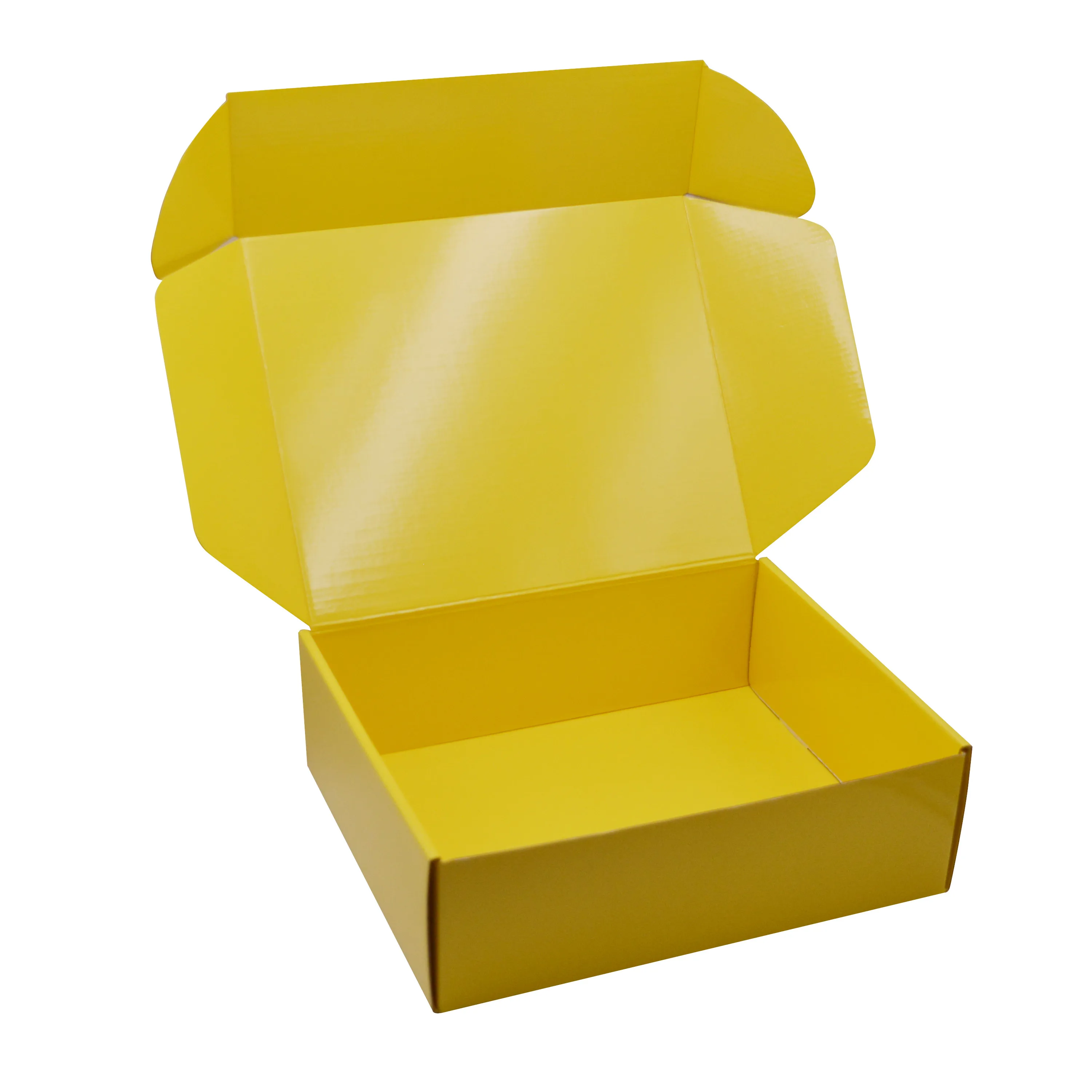 2019 定制瓦楞纸板包装层压运输箱子假发香水糖果衣服礼品盒印有标志