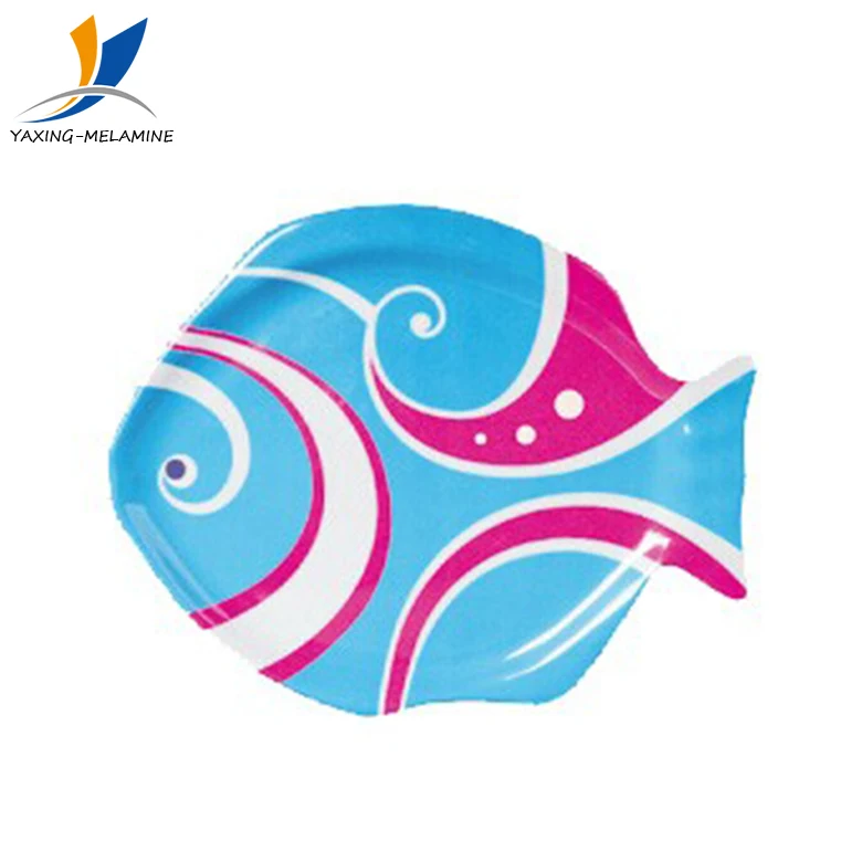 Melamine 12 Inch Fish Shape Plate Fish Shape Plates Plastic Buy Fish