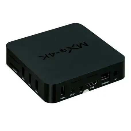 

M-X-Q 4k best Android 7.1 TV Box, Rockchip 3229 Quad-Core 64-Bit UHD 4K H.264 Media Center Internet TV Set Top Box, Black