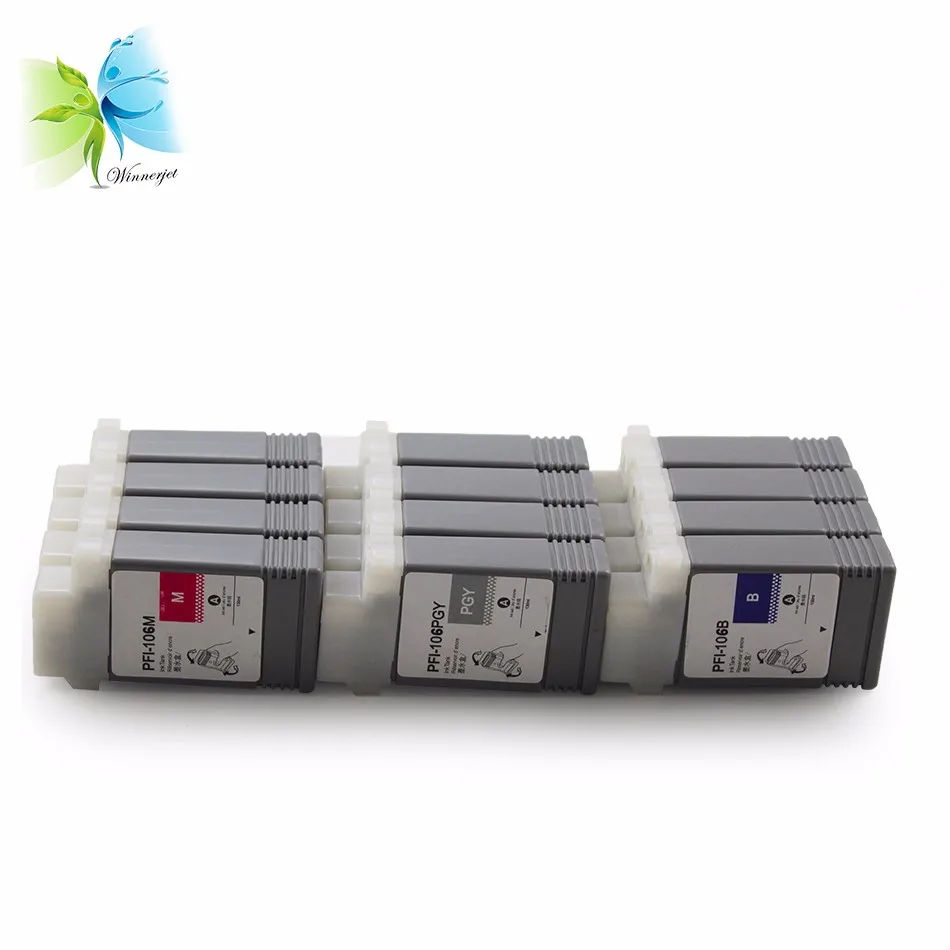 Cartuccia Gialla Vivid Colors PFI106 Per Canon ImagePROGRAF 6400 – Compatibile, Pigmentata
