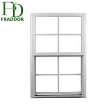 גרוזיני זיגוג כפול הזזה אנכי מפרץ Sashes Windows