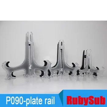 7 5 24 5cm Height Plastic Folding Plate Display Stande Acrylic