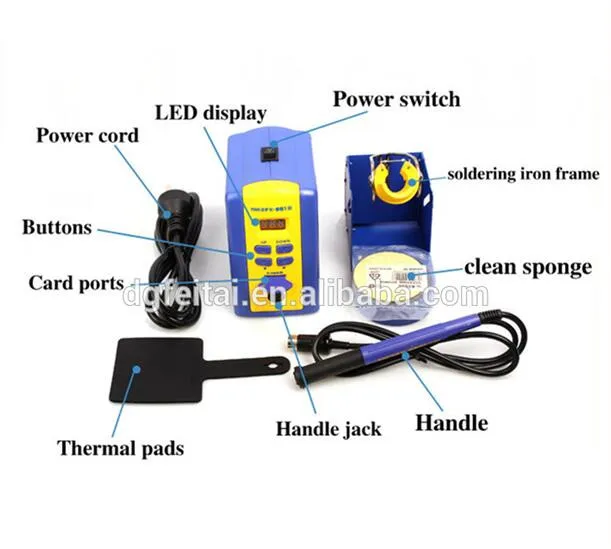 FX-888 HAKKO Soldering Station Type and New Condition Soldering Iron Station
