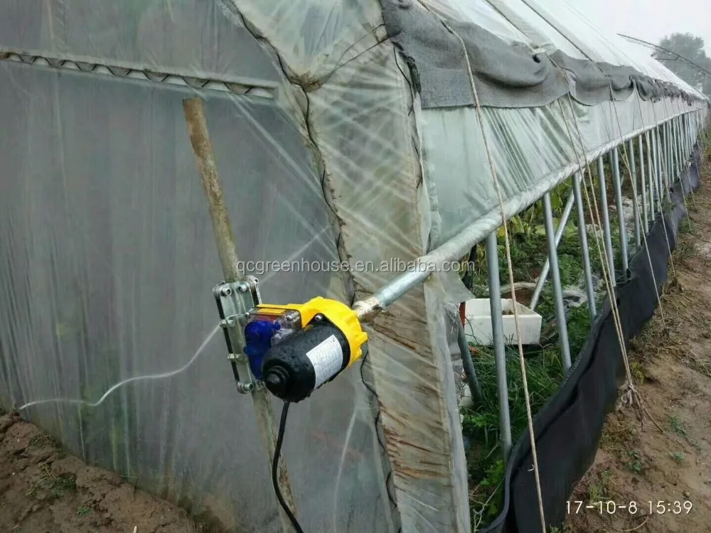 Hot Selling Tunnel Greenhouse Roof Ventilation Roll Up Machine Tunnel