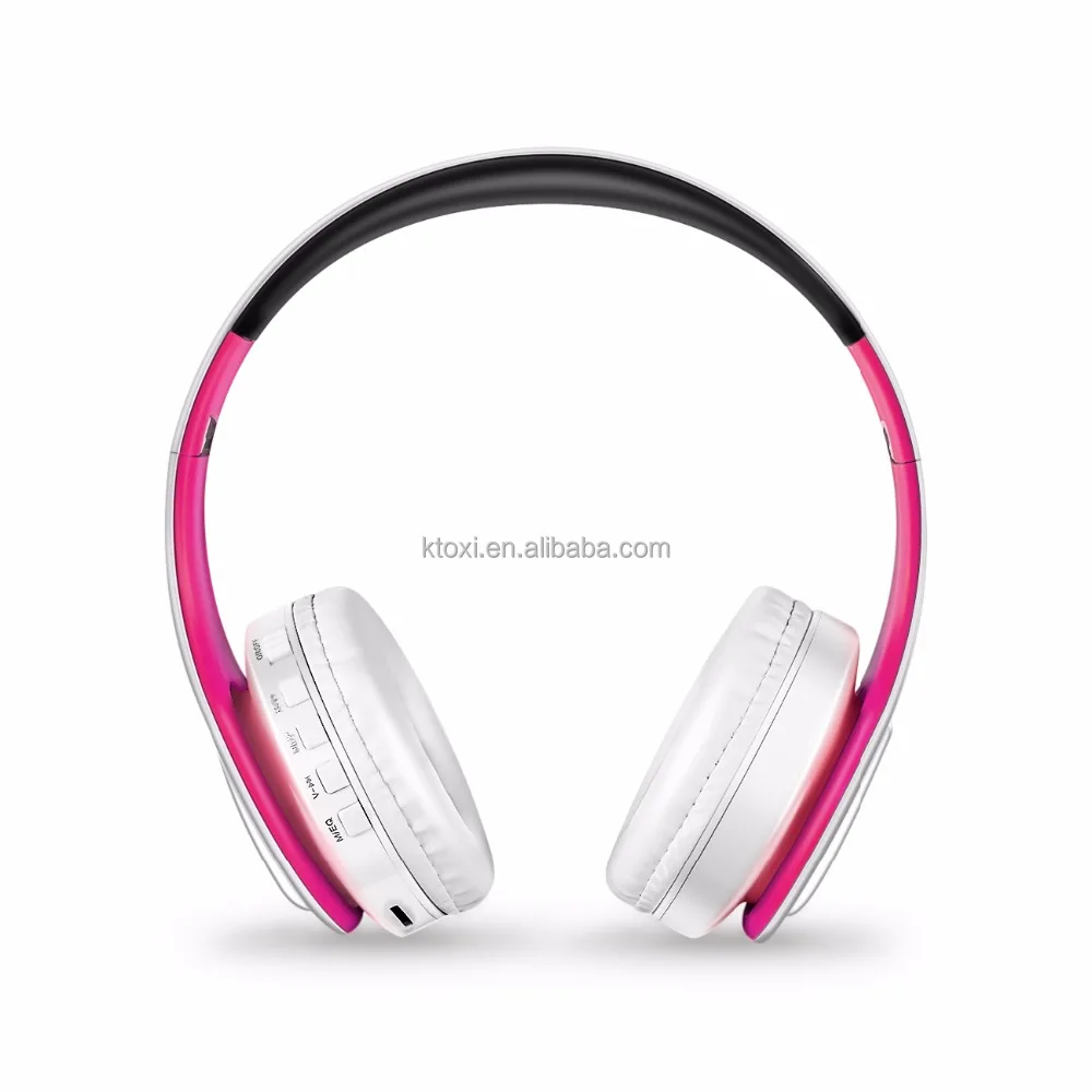 

On Ear Wireless BT Headphones Earphones 2019 New Style Heavy Deep Bass Adjustable Headband Earphones for Call MP3 DVD Computers
