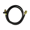 high pressure pvc propane gas hose and adapter